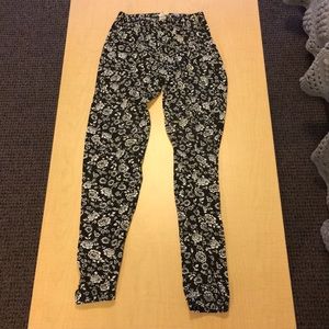 Pacsun floral joggers